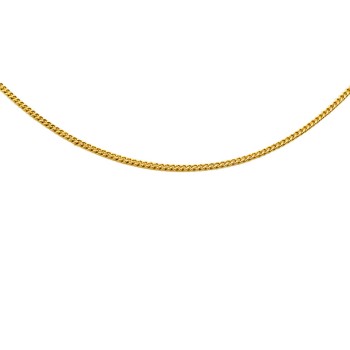 9ct gold 22 inch curb Chain